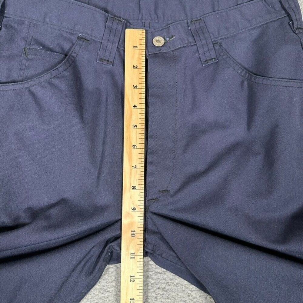 Unitog Pants Mens 30x29 Blue Vintage Canvas Union Made Casual Preppy Workwear - Picture 6 of 10